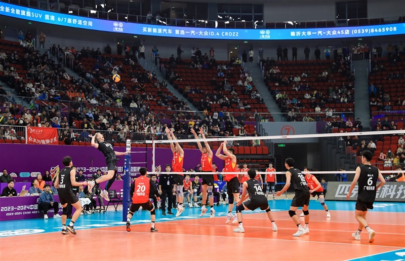 菠萝视频集團一汽-大眾 助力(lì)2023-2024中國男子超級排球聯賽(臨沂賽區)#10758